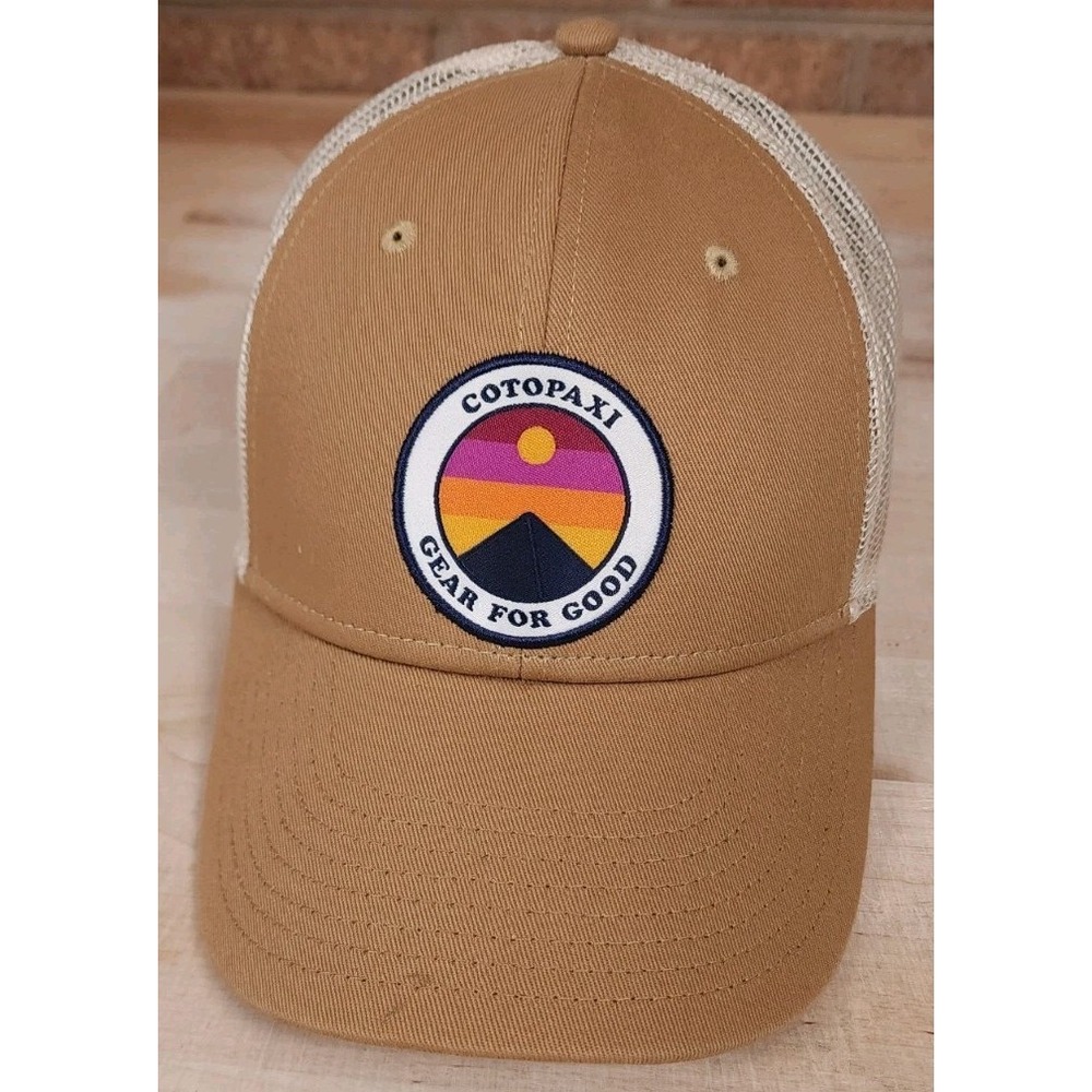 Cotopaxi Trucker Hat Mesh Cap Gear For Good Adjustable Unisex Brown
